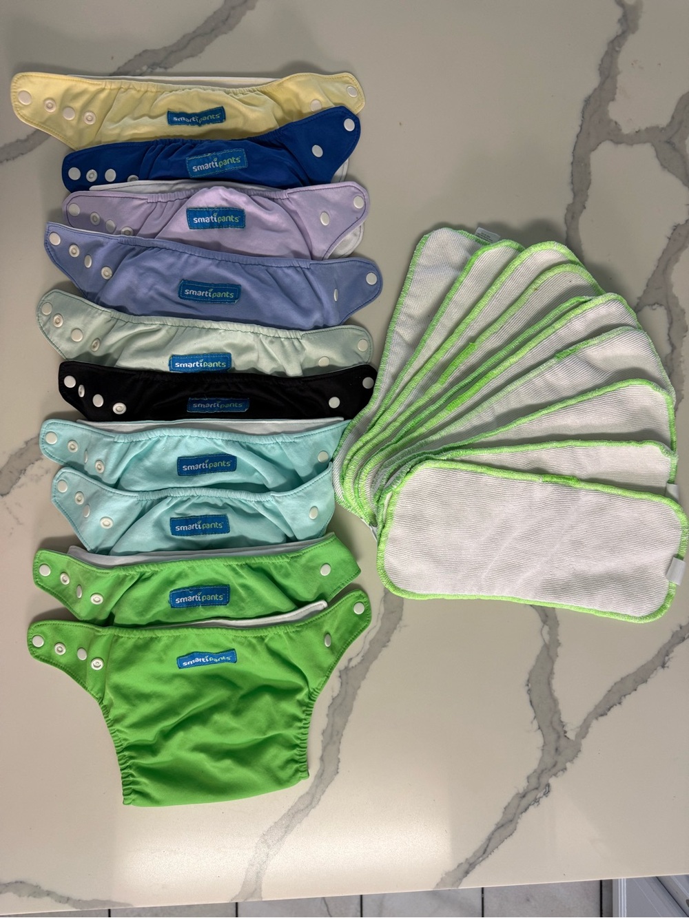 Smartipants Reusable Diaper Covers and inserts - super Absorbent